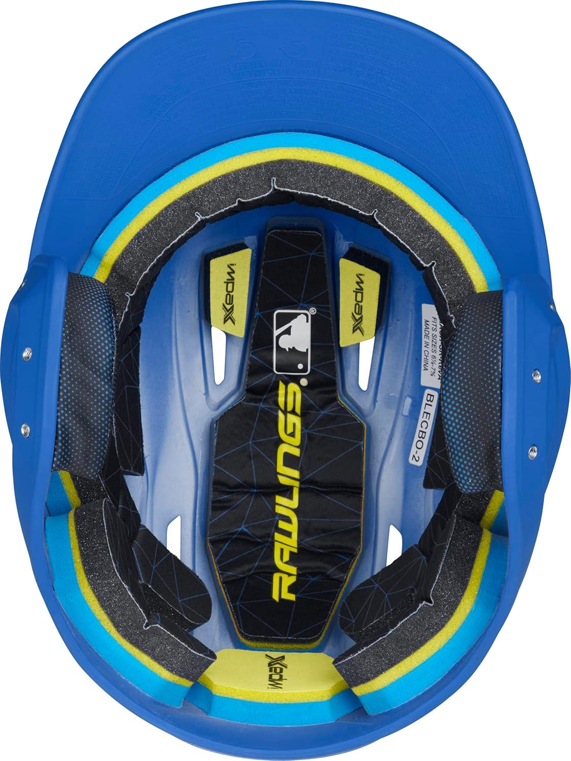 imageRawlings  MACH Baseball Batting Helmet  Matte  JR ampamp SR Sizes  Multiple ColorsMatte Royal