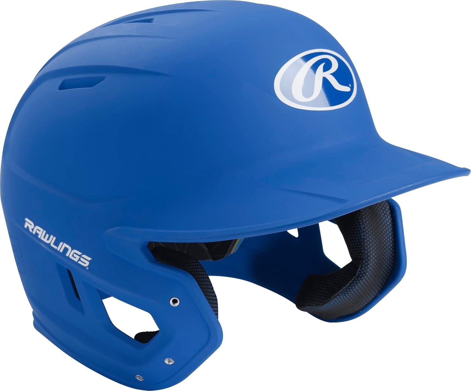 imageRawlings  MACH Baseball Batting Helmet  Matte  JR ampamp SR Sizes  Multiple ColorsMatte Royal