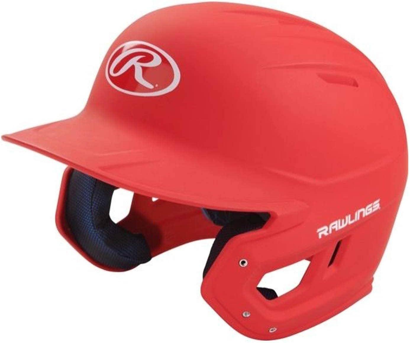 imageRawlings  MACH Baseball Batting Helmet  Matte  JR ampamp SR Sizes  Multiple ColorsMatte Scarlet