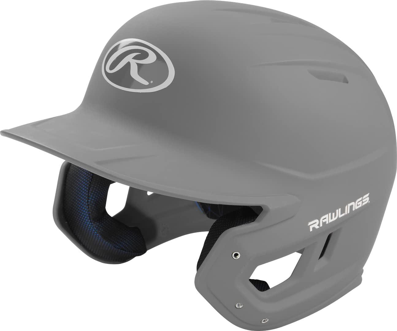 imageRawlings  MACH Baseball Batting Helmet  Matte  JR ampamp SR Sizes  Multiple ColorsMatte Silver