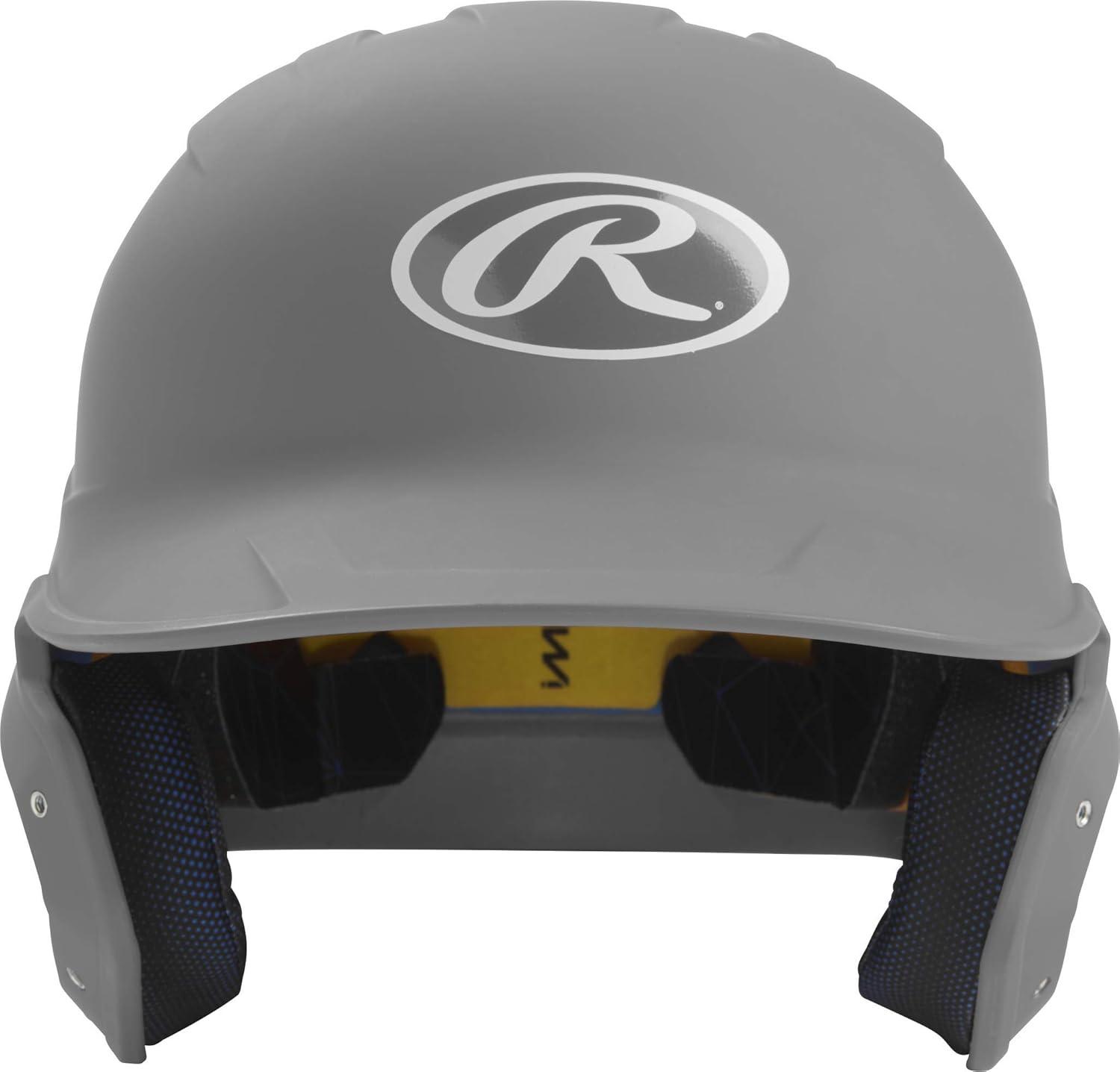 imageRawlings  MACH Baseball Batting Helmet  Matte  JR ampamp SR Sizes  Multiple ColorsMatte Silver