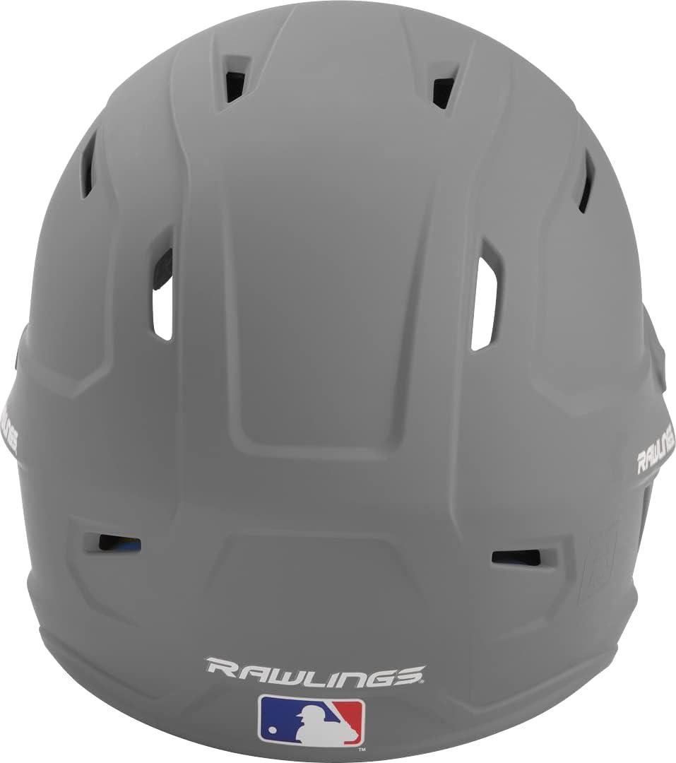 imageRawlings  MACH Baseball Batting Helmet  Matte  JR ampamp SR Sizes  Multiple ColorsMatte Silver