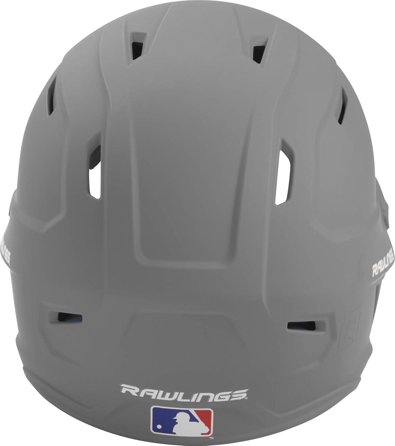 imageRawlings  MACH Baseball Batting Helmet  Matte  JR ampamp SR Sizes  Multiple ColorsMatte Silver