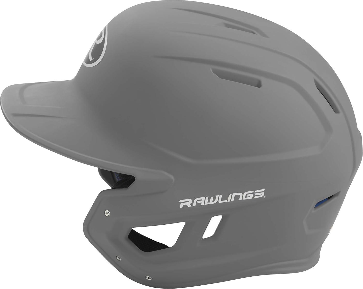imageRawlings  MACH Baseball Batting Helmet  Matte  JR ampamp SR Sizes  Multiple ColorsMatte Silver