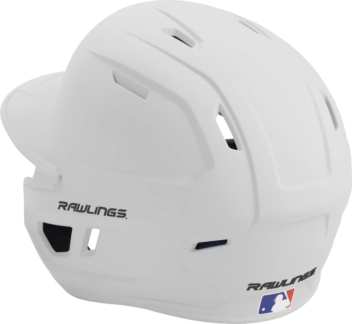 imageRawlings  MACH Baseball Batting Helmet  Matte  JR ampamp SR Sizes  Multiple ColorsMatte White