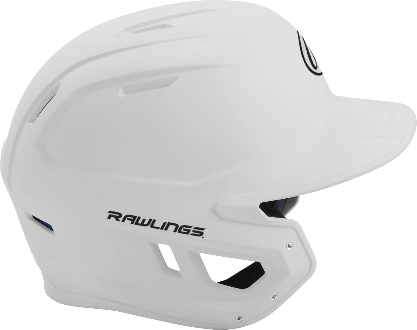 imageRawlings  MACH Baseball Batting Helmet  Matte  JR ampamp SR Sizes  Multiple ColorsMatte White