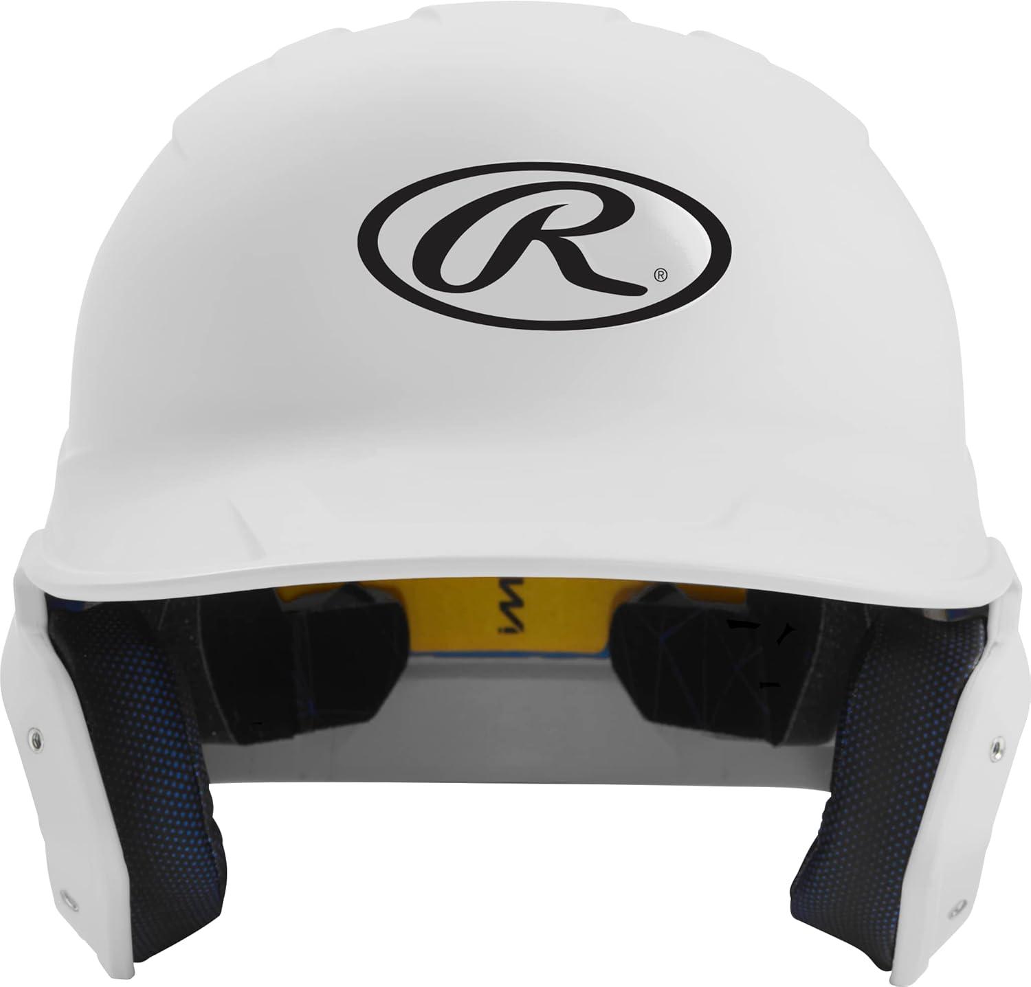 imageRawlings  MACH Baseball Batting Helmet  Matte  JR ampamp SR Sizes  Multiple ColorsMatte White