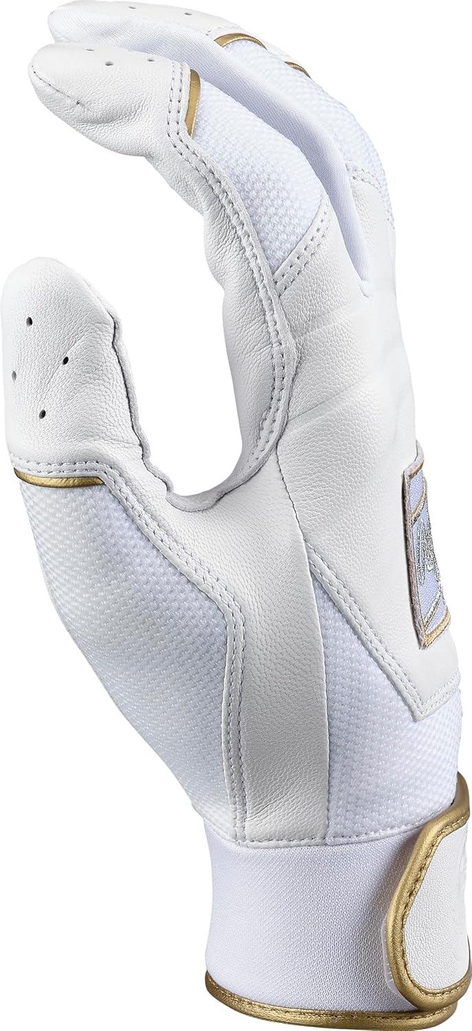 imageRawlings  PRO Preferred Baseball Batting Gloves  Adult Sizes  Multiple ColorsWhite