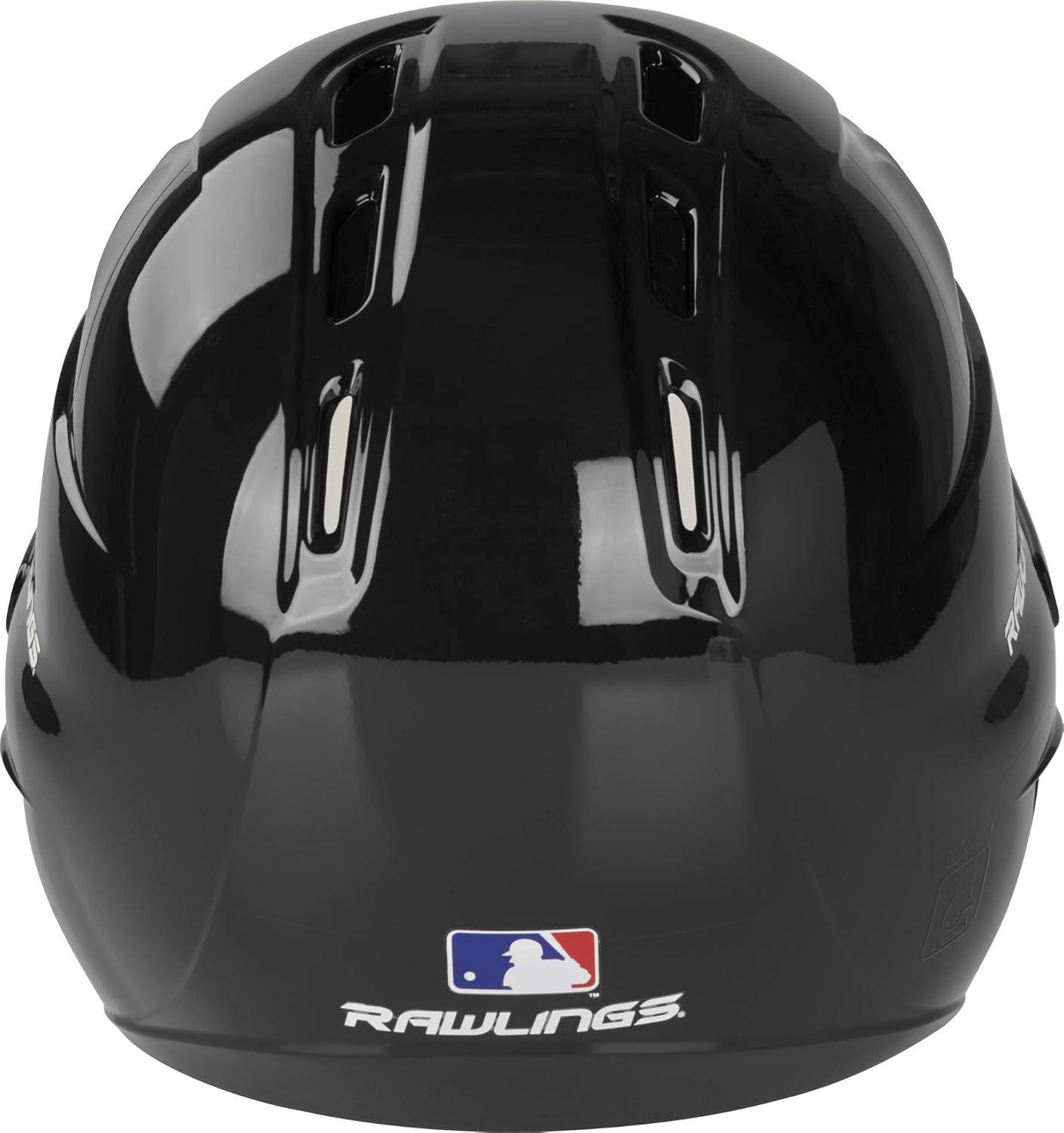 imageRawlings  R16 Velo Baseball Batting Helmet  Gloss  JR ampamp SR Sizes  Multiple ColorsGloss Black