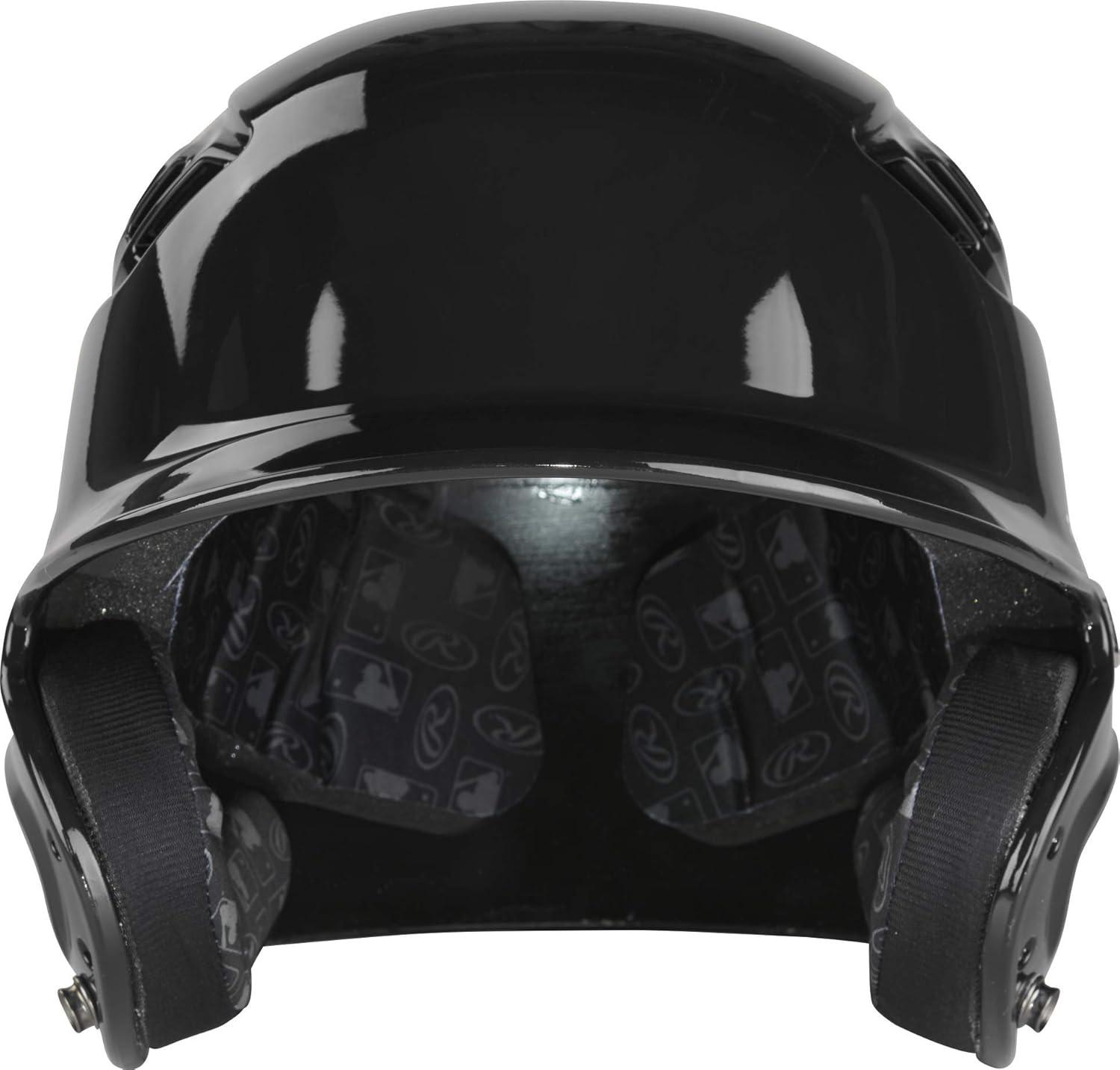 imageRawlings  R16 Velo Baseball Batting Helmet  Gloss  JR ampamp SR Sizes  Multiple ColorsGloss Black