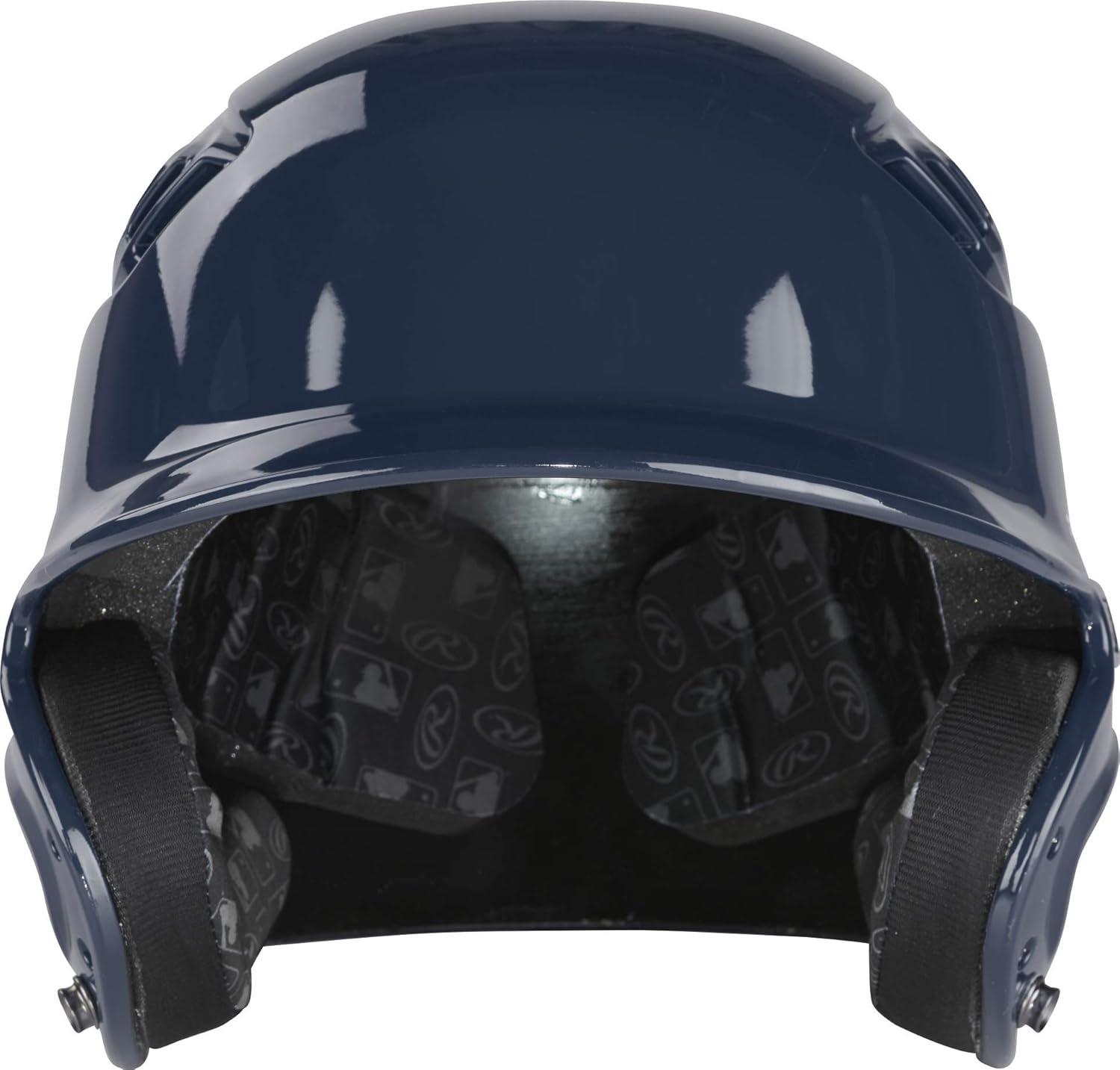 imageRawlings  R16 Velo Baseball Batting Helmet  Gloss  JR ampamp SR Sizes  Multiple ColorsGloss Navy
