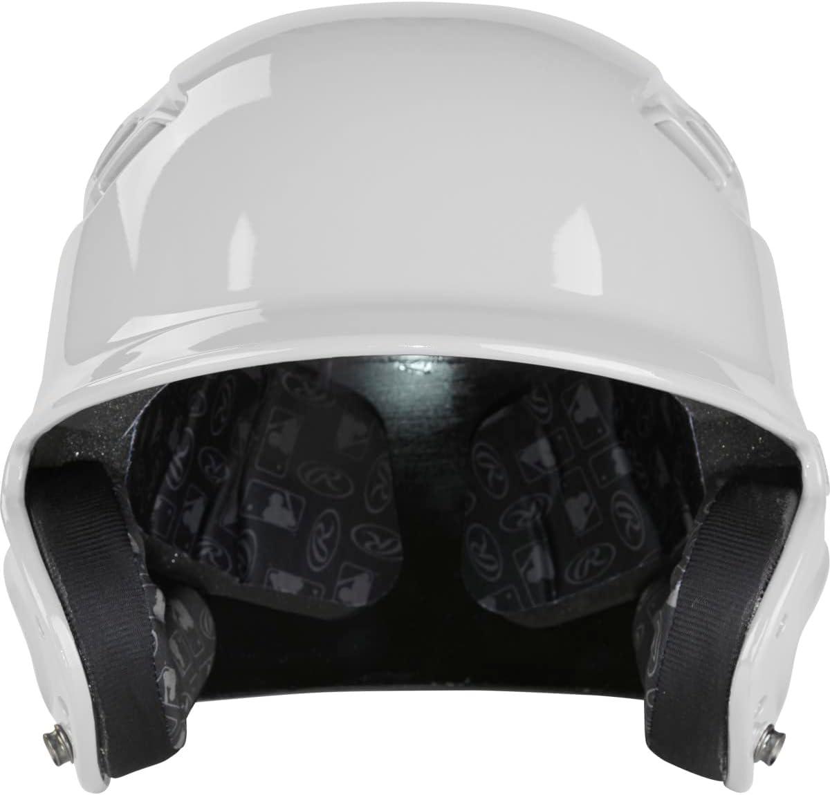 imageRawlings  R16 Velo Baseball Batting Helmet  Gloss  JR ampamp SR Sizes  Multiple ColorsGloss White