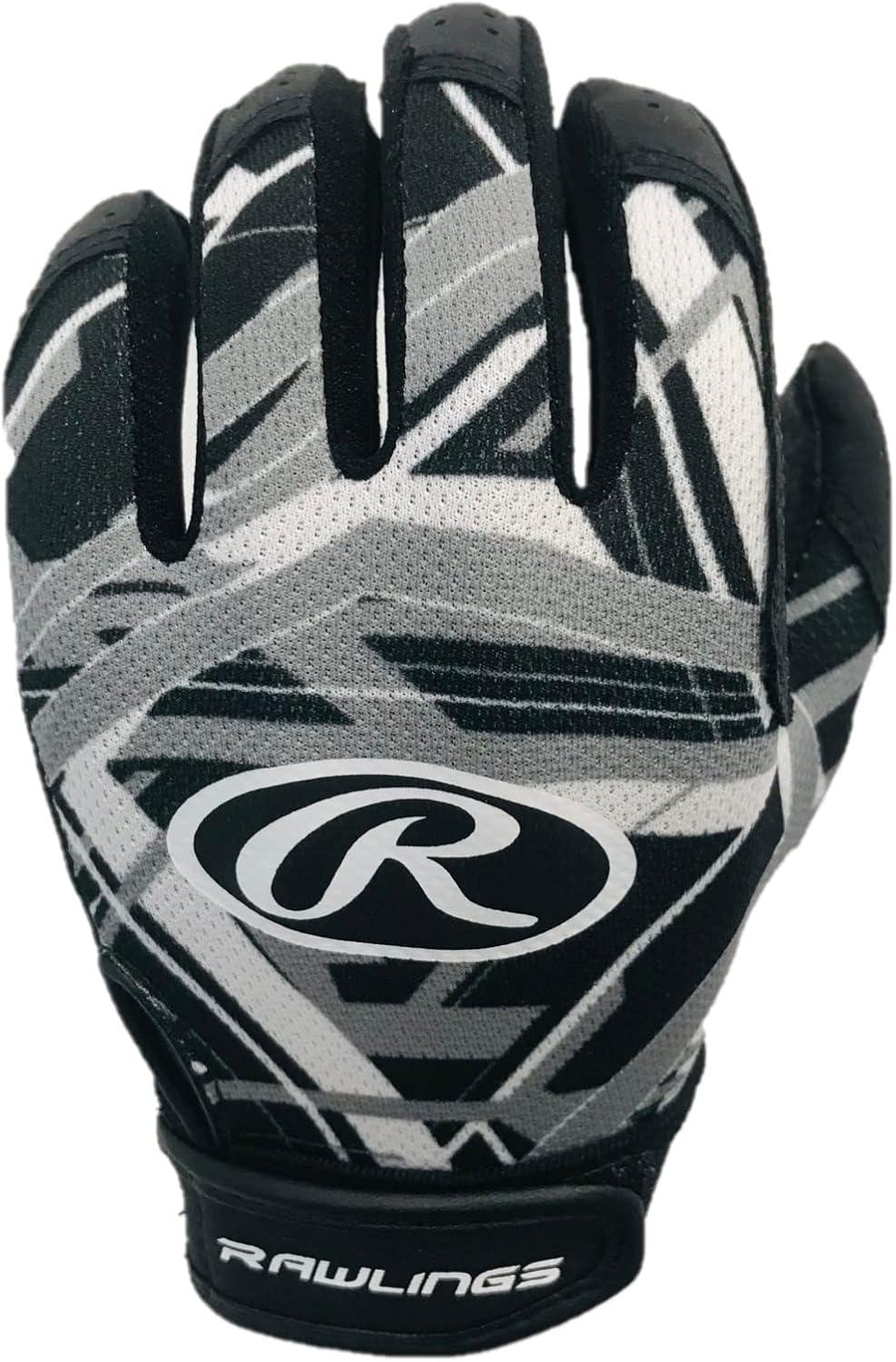 imageRawlings  Remix  TBallCoach Pitch Batting Gloves  Boys ampamp Girls Size Youth XS  Multiple ColorsBlack