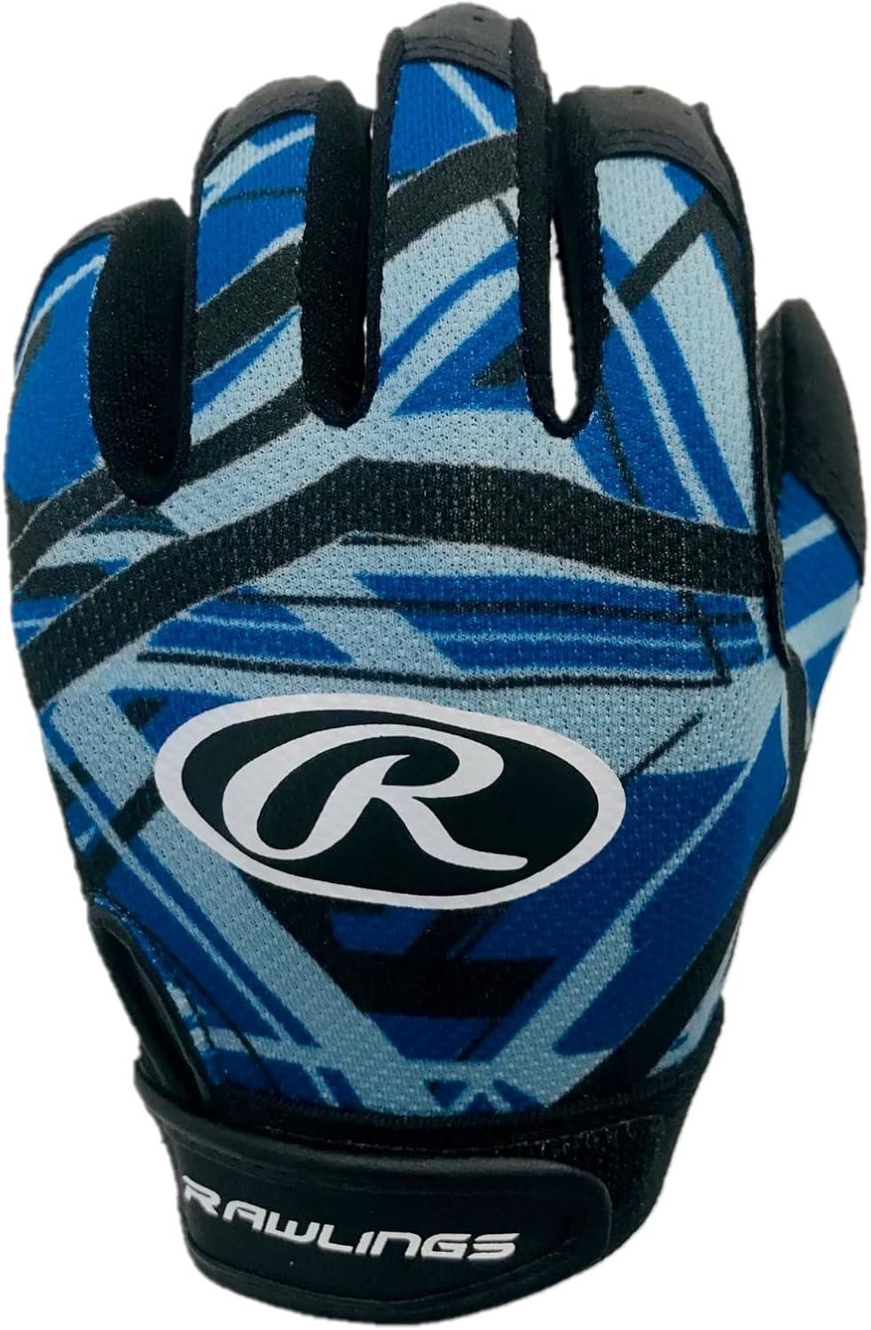 imageRawlings  Remix  TBallCoach Pitch Batting Gloves  Boys ampamp Girls Size Youth XS  Multiple ColorsElectric Blue