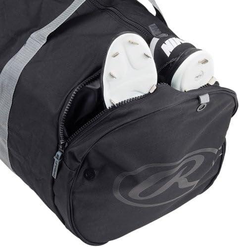 imageRawlings THROWBACK Duffle Equipment Bag BaseballSoftball Black