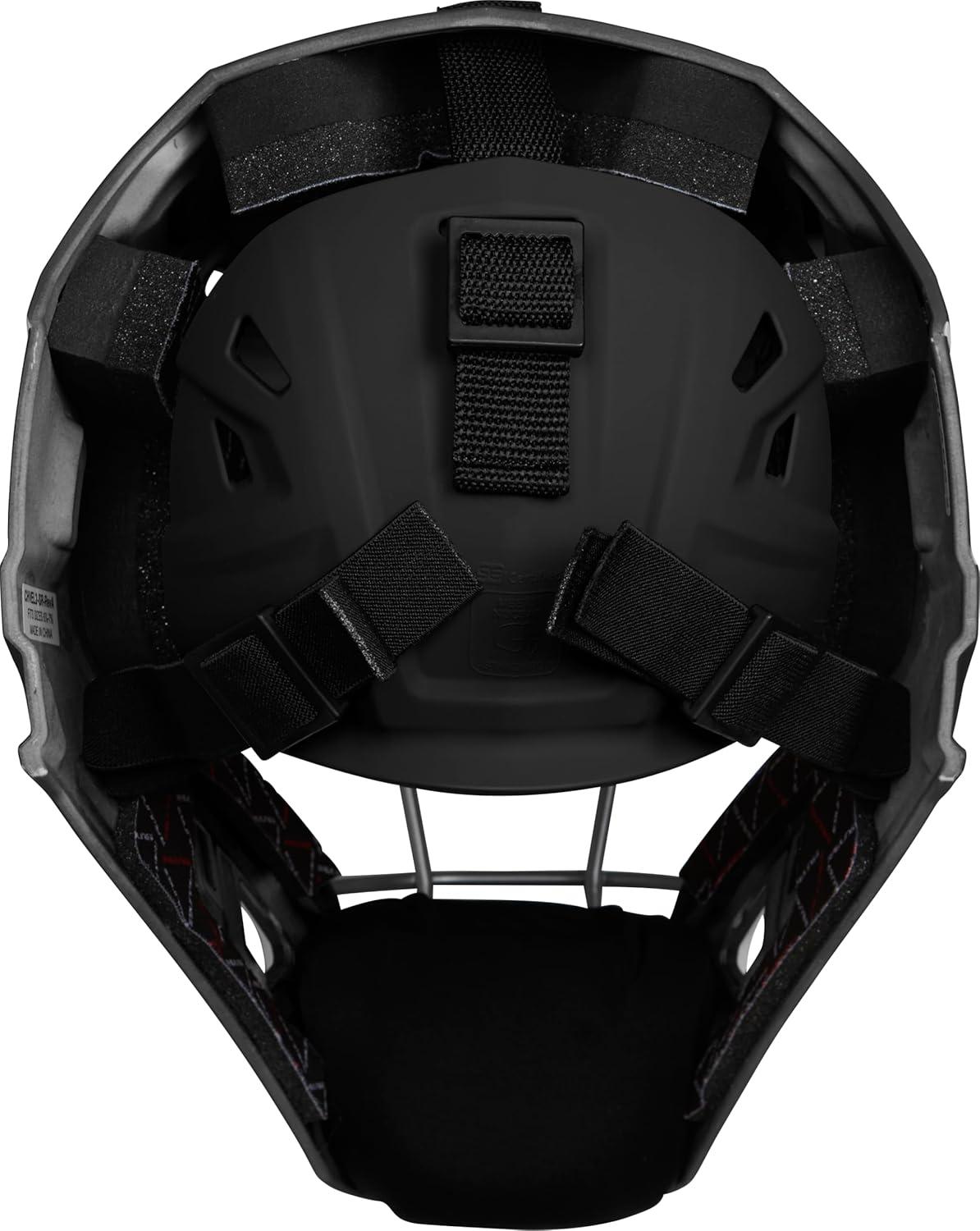 imageRawlings  Velo 20 Catchers Helmet  Baseball  Junior ampamp Senior Sizing  Multiple ColorsBlackGraphite