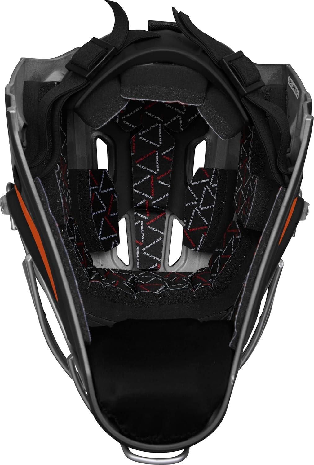 imageRawlings  Velo 20 Catchers Helmet  Baseball  Junior ampamp Senior Sizing  Multiple ColorsBlackOrange