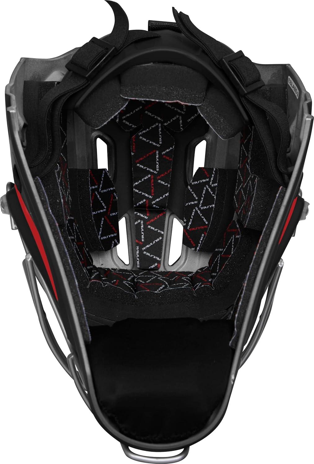 imageRawlings  Velo 20 Catchers Helmet  Baseball  Junior ampamp Senior Sizing  Multiple ColorsBlackScarlet