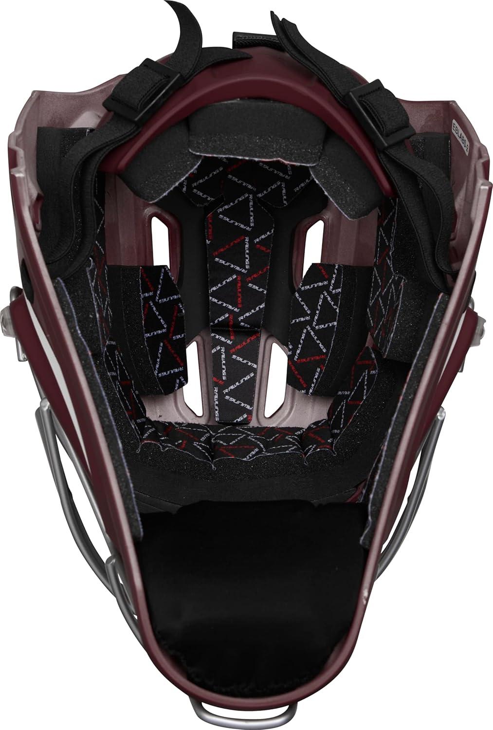 imageRawlings  Velo 20 Catchers Helmet  Baseball  Junior ampamp Senior Sizing  Multiple ColorsMaroonWhite