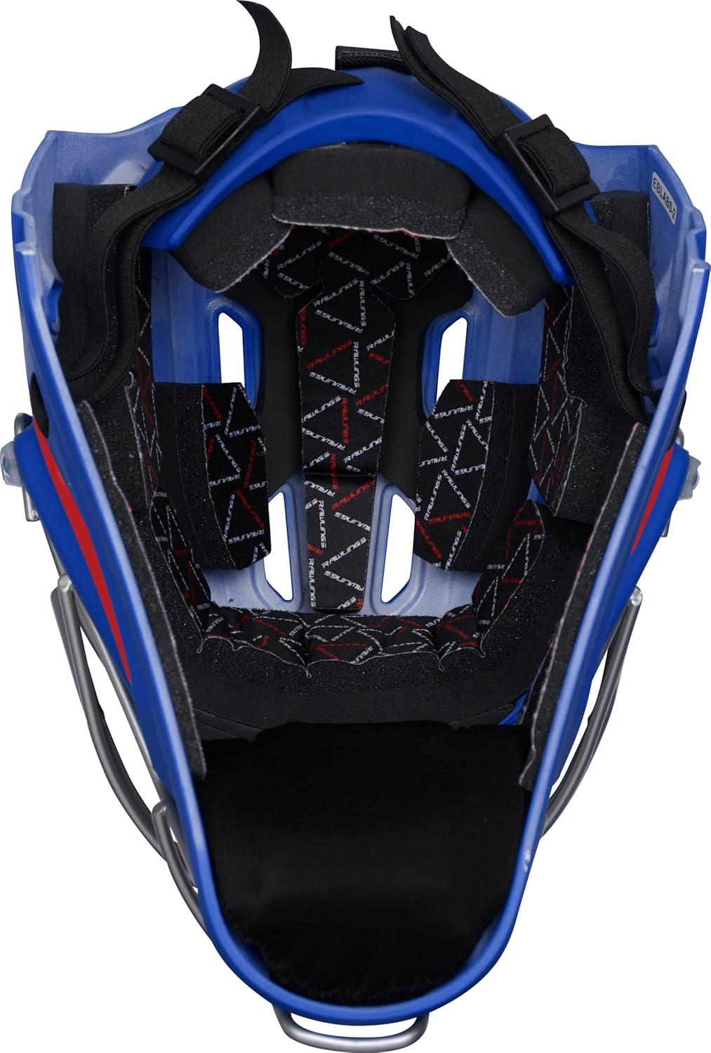 imageRawlings  Velo 20 Catchers Helmet  Baseball  Junior ampamp Senior Sizing  Multiple ColorsRoyalScarlet