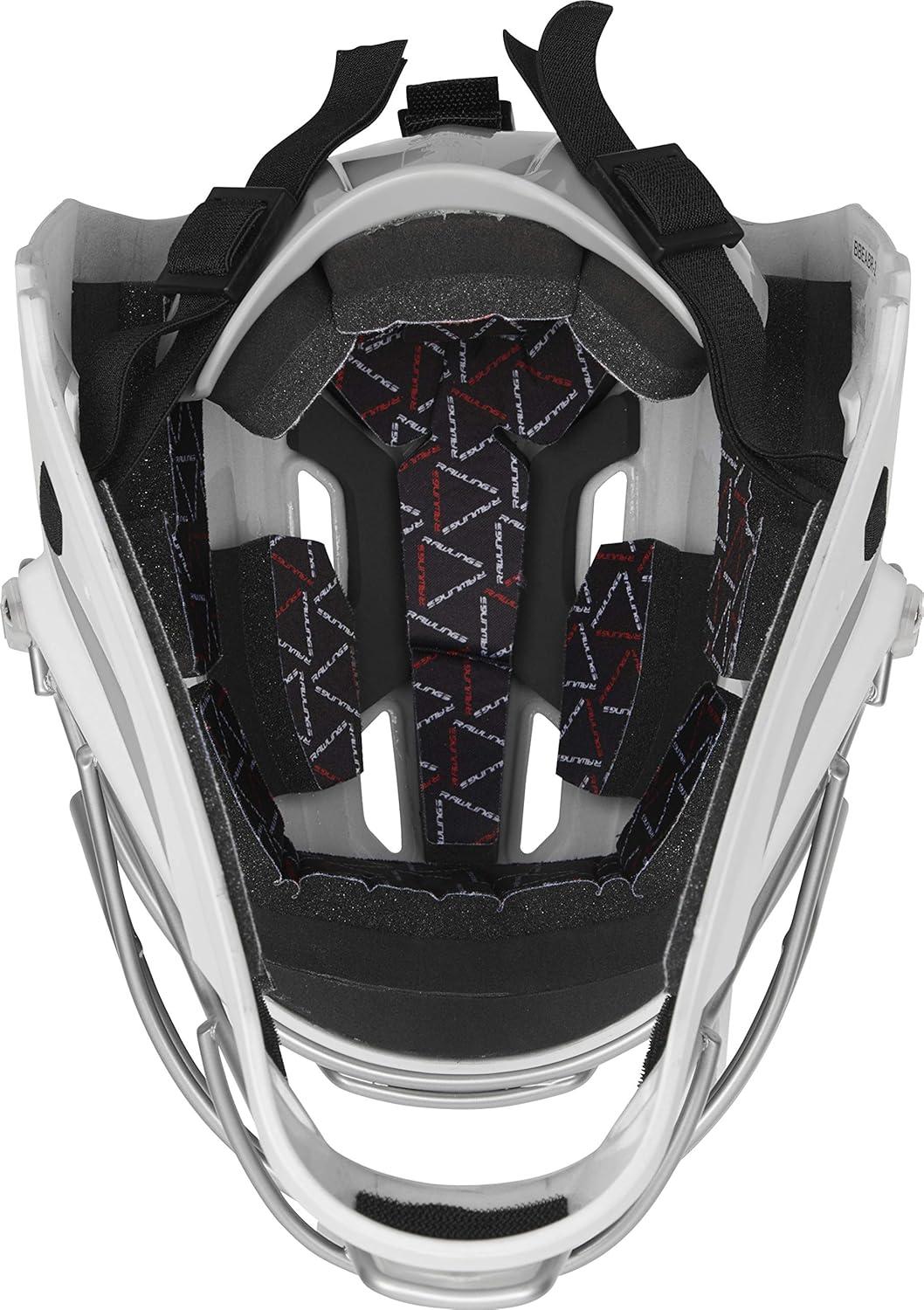 imageRawlings  Velo 20 Catchers Helmet  Baseball  Junior ampamp Senior Sizing  Multiple ColorsWhiteSilver