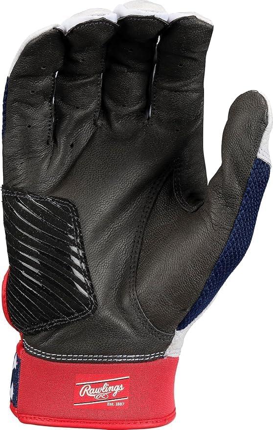 imageRawlings  Workhorse OKC Fastpitch Softball Batting Gloves  Adult  Multiple ColorsUSA