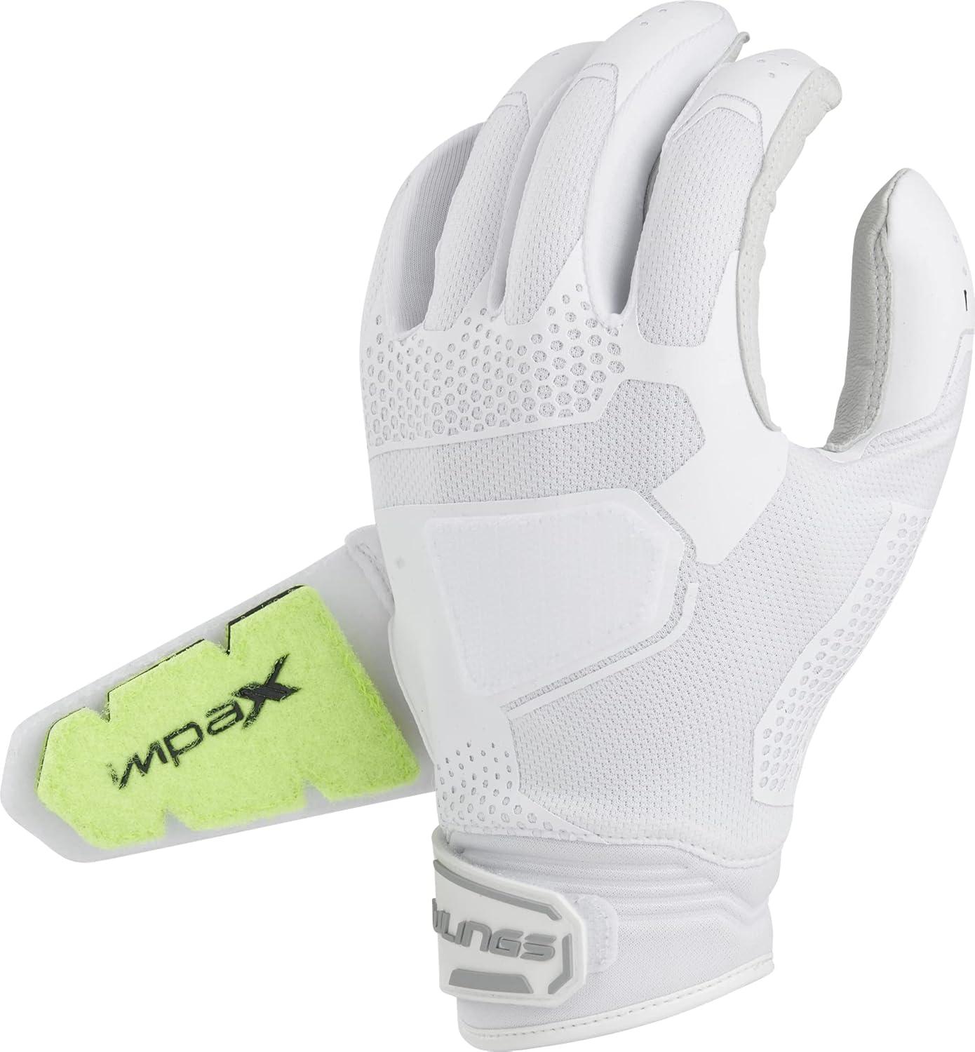 imageRawlings  Workhorse PRO Fastpitch Softball Batting Gloves  Double Strap  Impax Pad  Adult  Multiple Colors