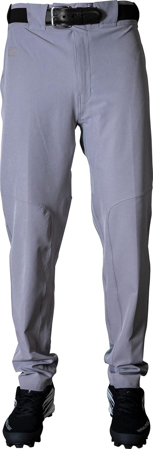 imageRawlings Mens Gold Collection Series Baseball Pants  SemiRelaxed Tapered Fit  Adult Sizes  Solid  Multiple ColorsGrey