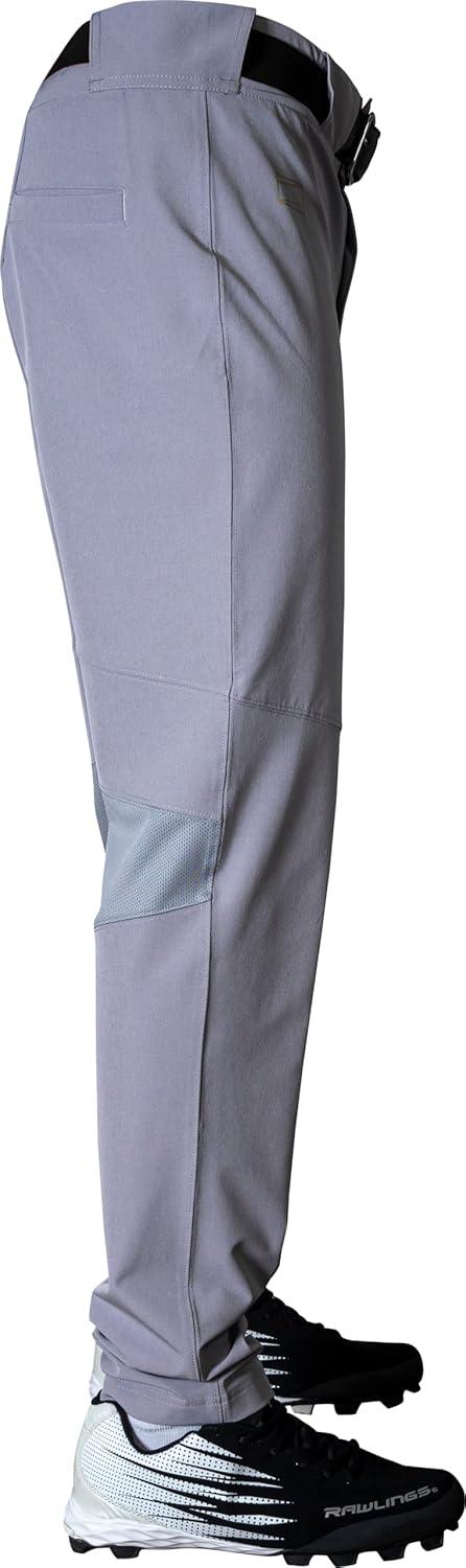 imageRawlings Mens Gold Collection Series Baseball Pants  SemiRelaxed Tapered Fit  Adult Sizes  Solid  Multiple ColorsGrey