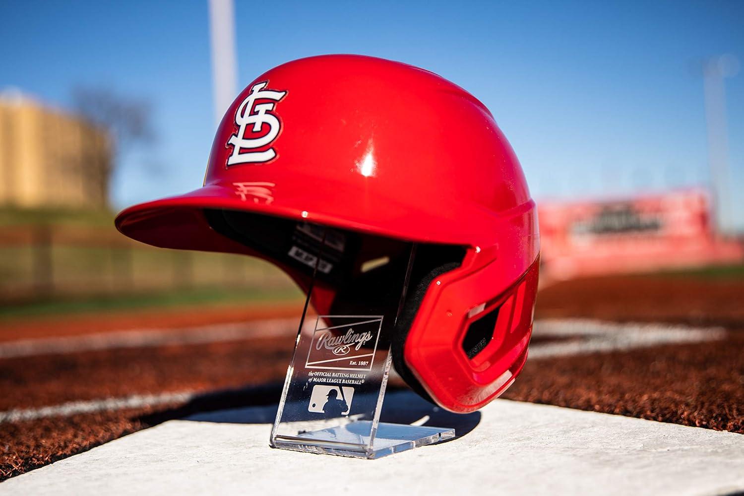 imageRawlings Official MLB Mach Pro Replica Baseball Batting Helmet SeriesSt Louis Cardinals