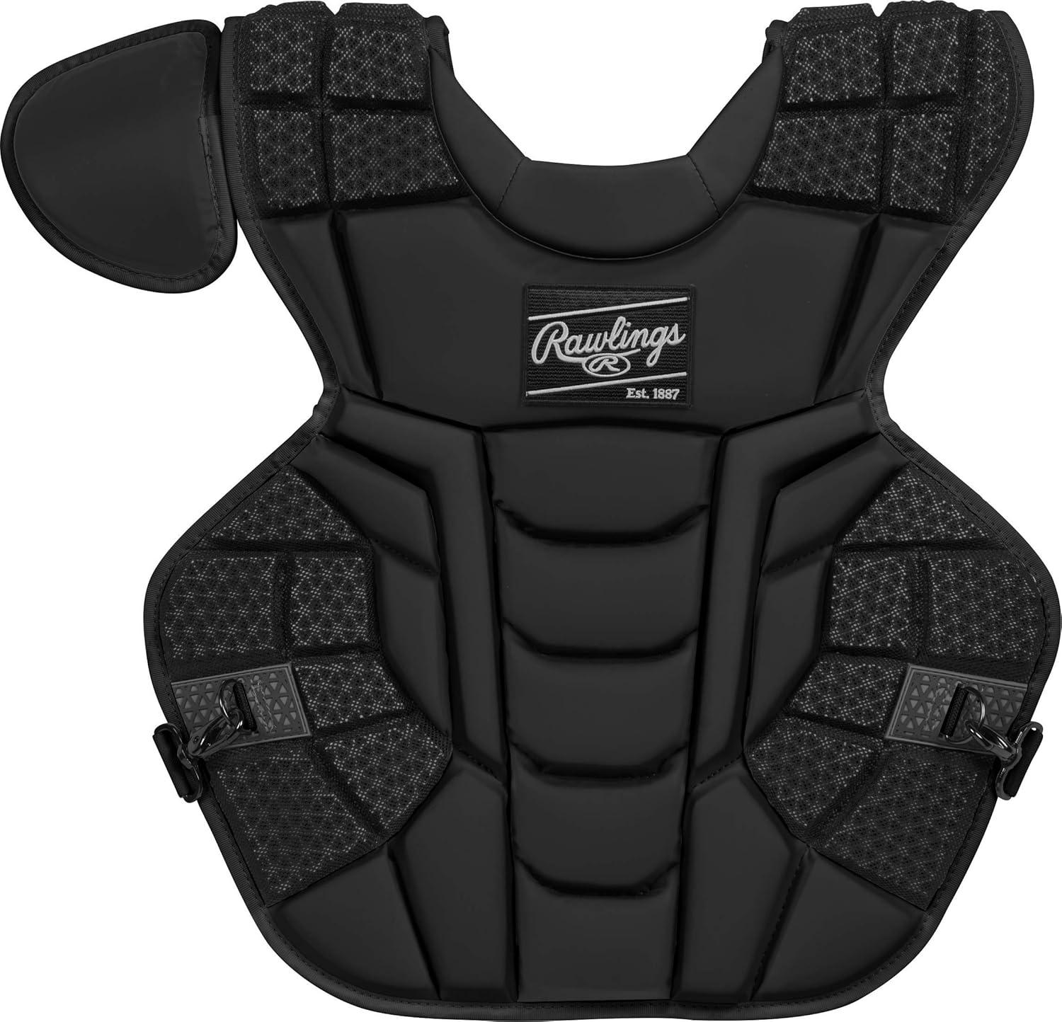 imageRawlings Rawlings MACH Series Cathers Set Baseball NOCSAE Certified Adult ampamp Intermediate Sizing Multiple ColorsBlack Black