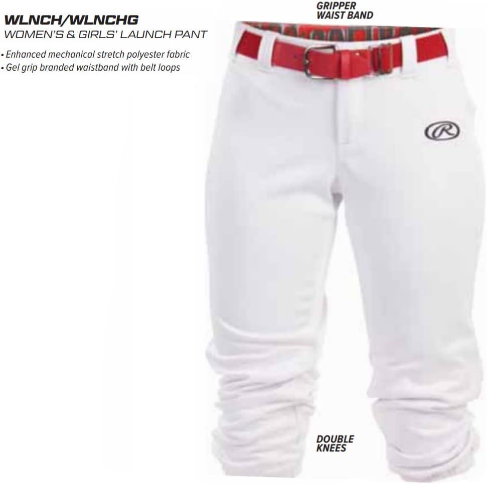 imageRawlings Womens Launch Series Fastpitch Softball Pants Adult Sizes Multiple ColorsBlack