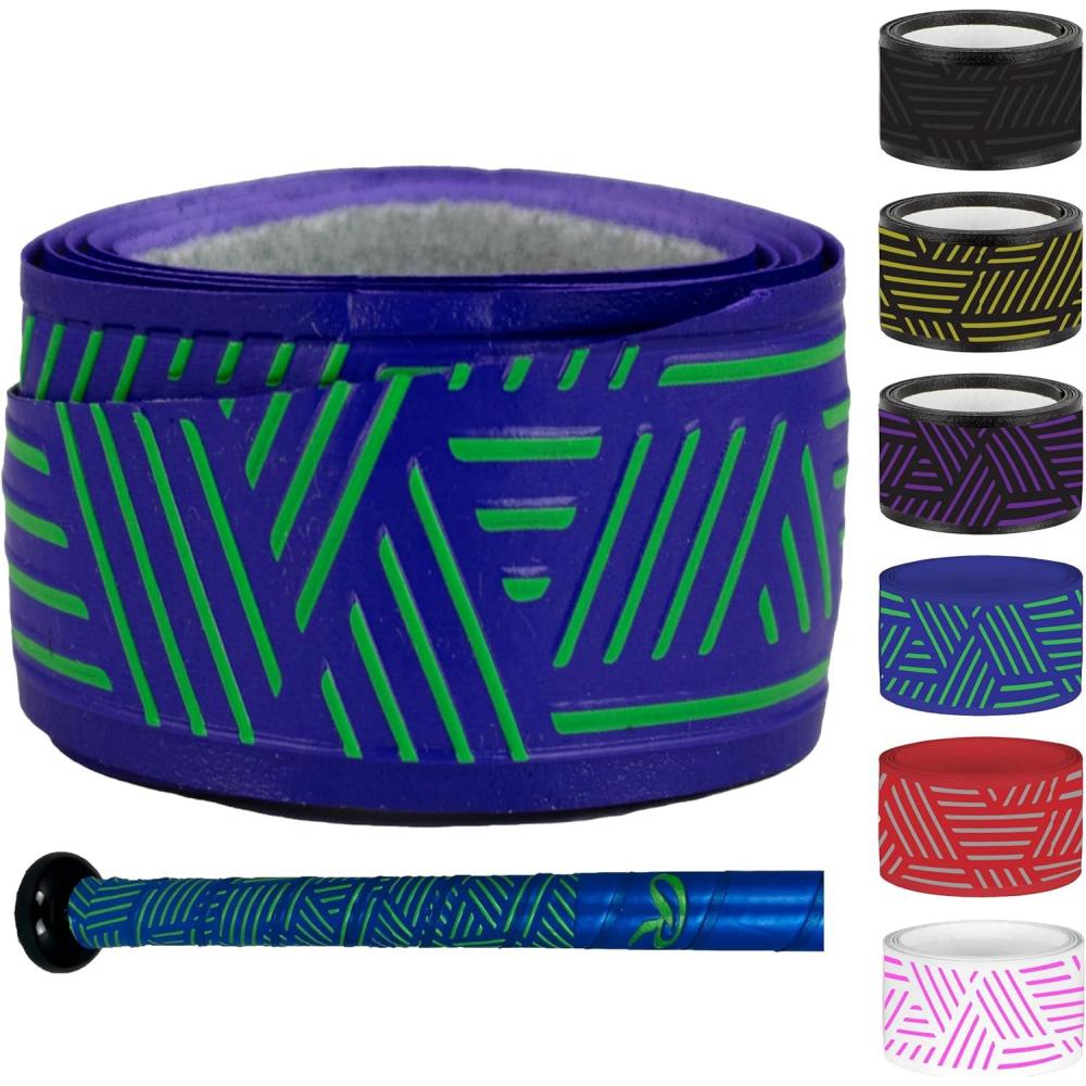 imageRawlings  100mm  180mm  275mm Bat Grip  Baseball  Softball  Multiple ColorsLime  Blue