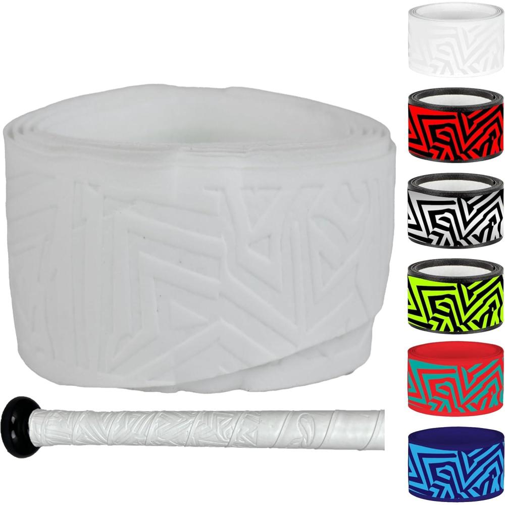 imageRawlings 100mm 180mm 275mm Bat Grip Baseball Softball Multiple ColorsWhite Standard Thickness