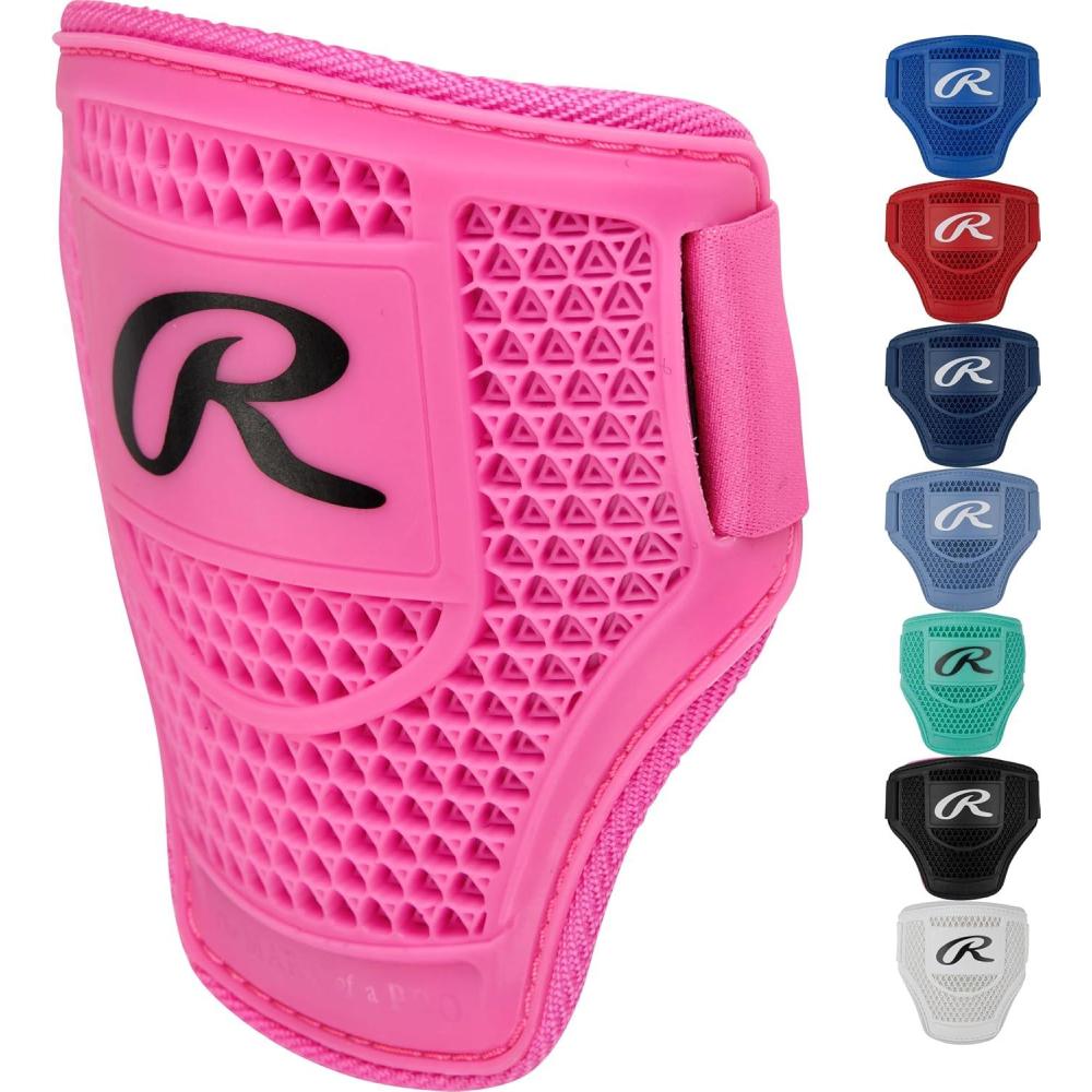 imageRawlings Batters Elbow Guard BaseballSoftball Multiple Sizes ampamp ColorsPink