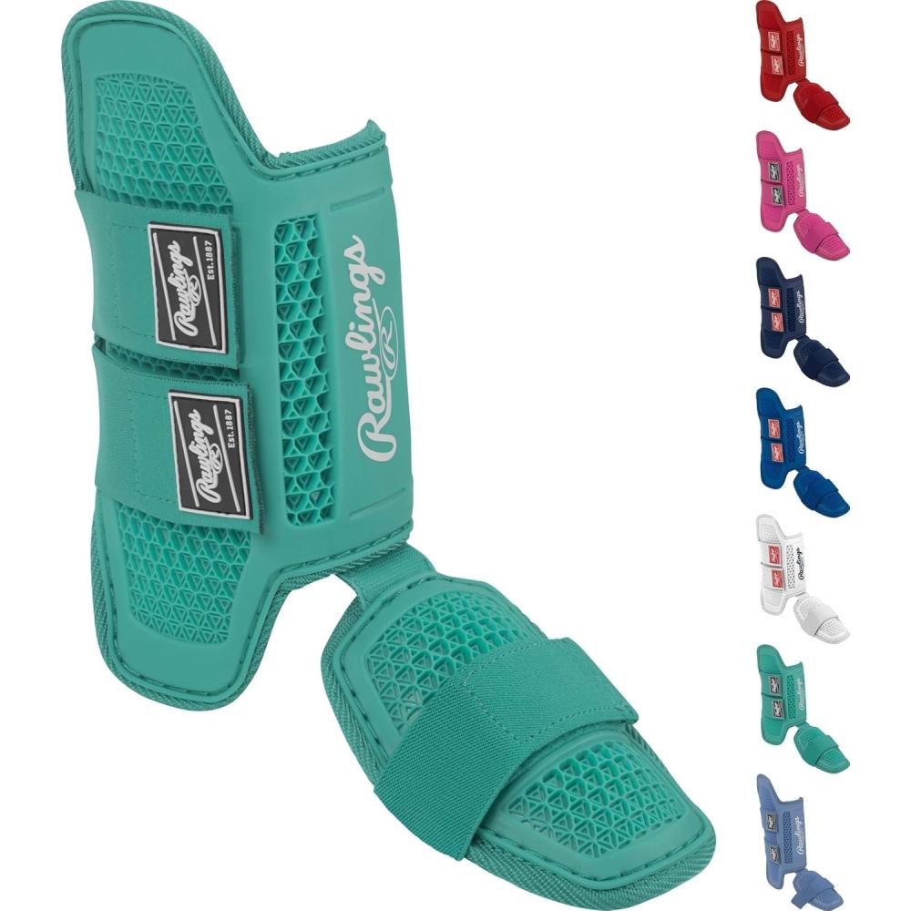 imageRawlings  Batters Leg Guard  Baseball  Softball  Small ampamp Large Sizes  Multiple ColorsMint