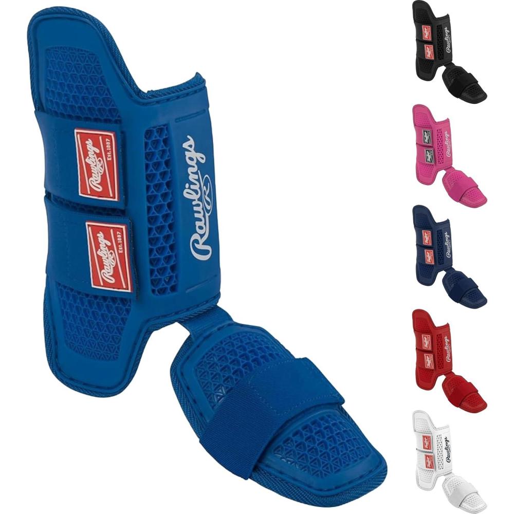 imageRawlings Batters Leg Guard Baseball Softball Small ampamp Large Sizes Multiple ColorsRoyal