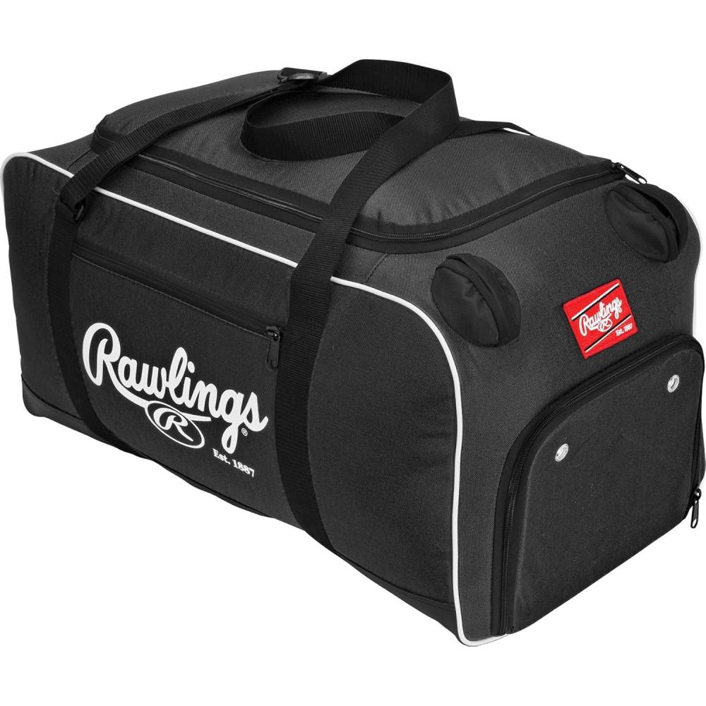 imageRawlings  COVERT Duffle Equipment Bag  BaseballSoftball  Multiple StylesBlack