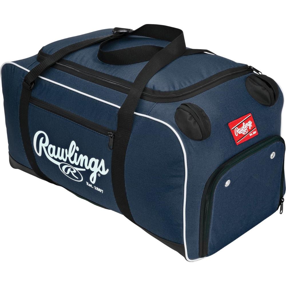 imageRawlings COVERT Duffle Equipment Bag BaseballSoftball Multiple StylesNavy Blue