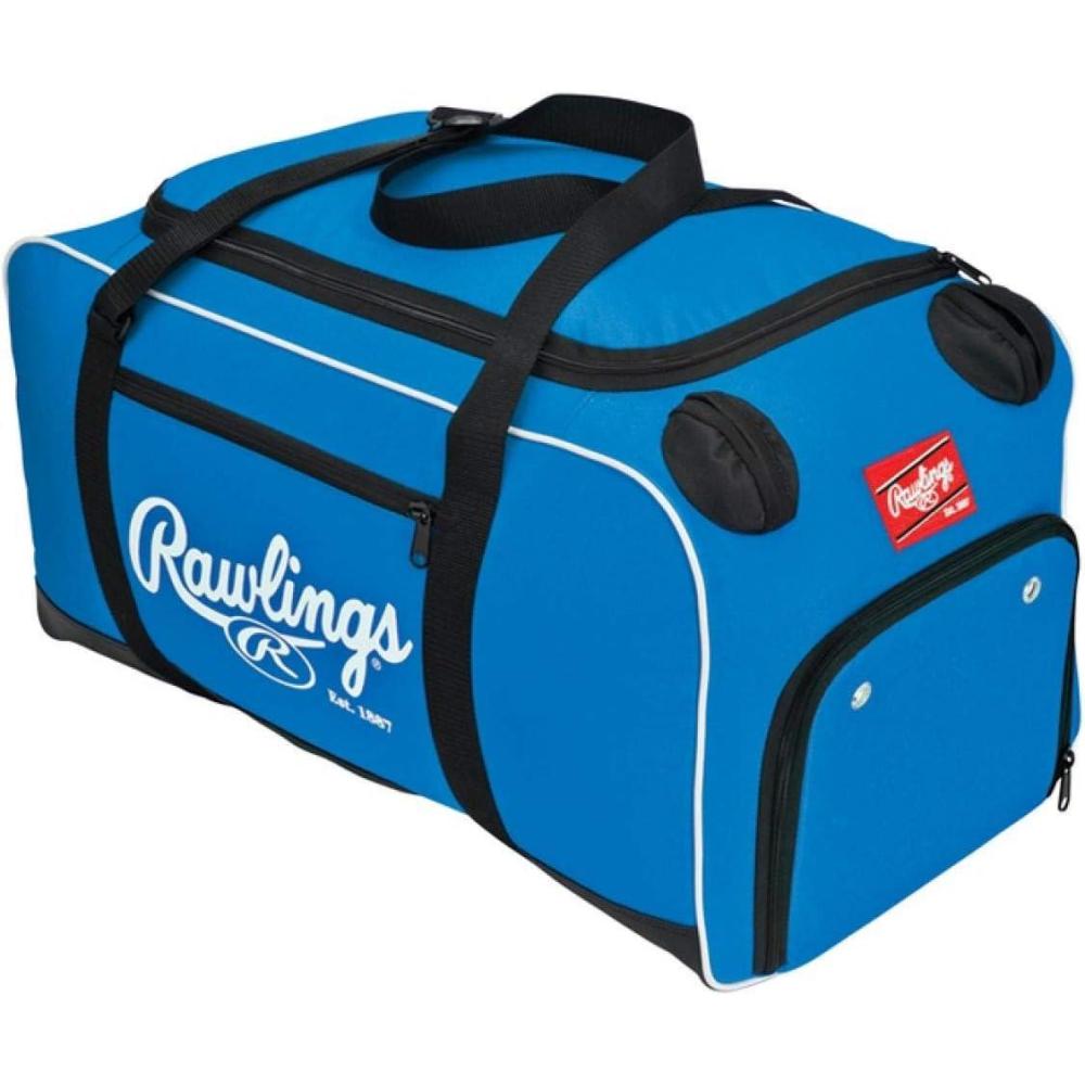 imageRawlings  COVERT Duffle Equipment Bag  BaseballSoftball  Multiple StylesRoyal Blue