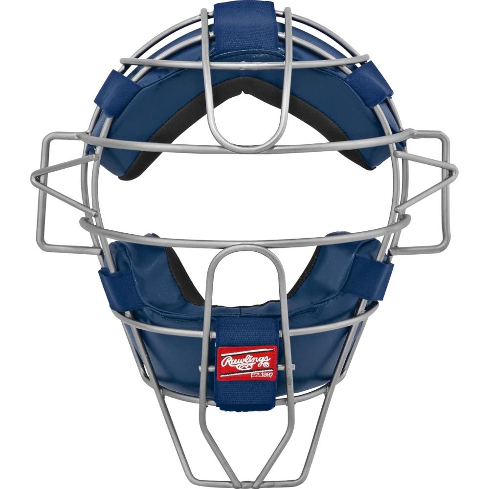 imageRawlings  CatchersUmpire Facemask Cage  BaseballSoftball  Traditional ampamp Lightweight OptionsNavy