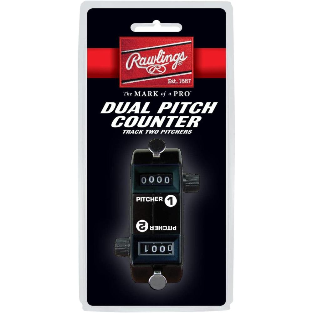 imageRawlings  Dual Pitch Counter  BaseballSoftball  Home ampamp Visitor Pitch Counts