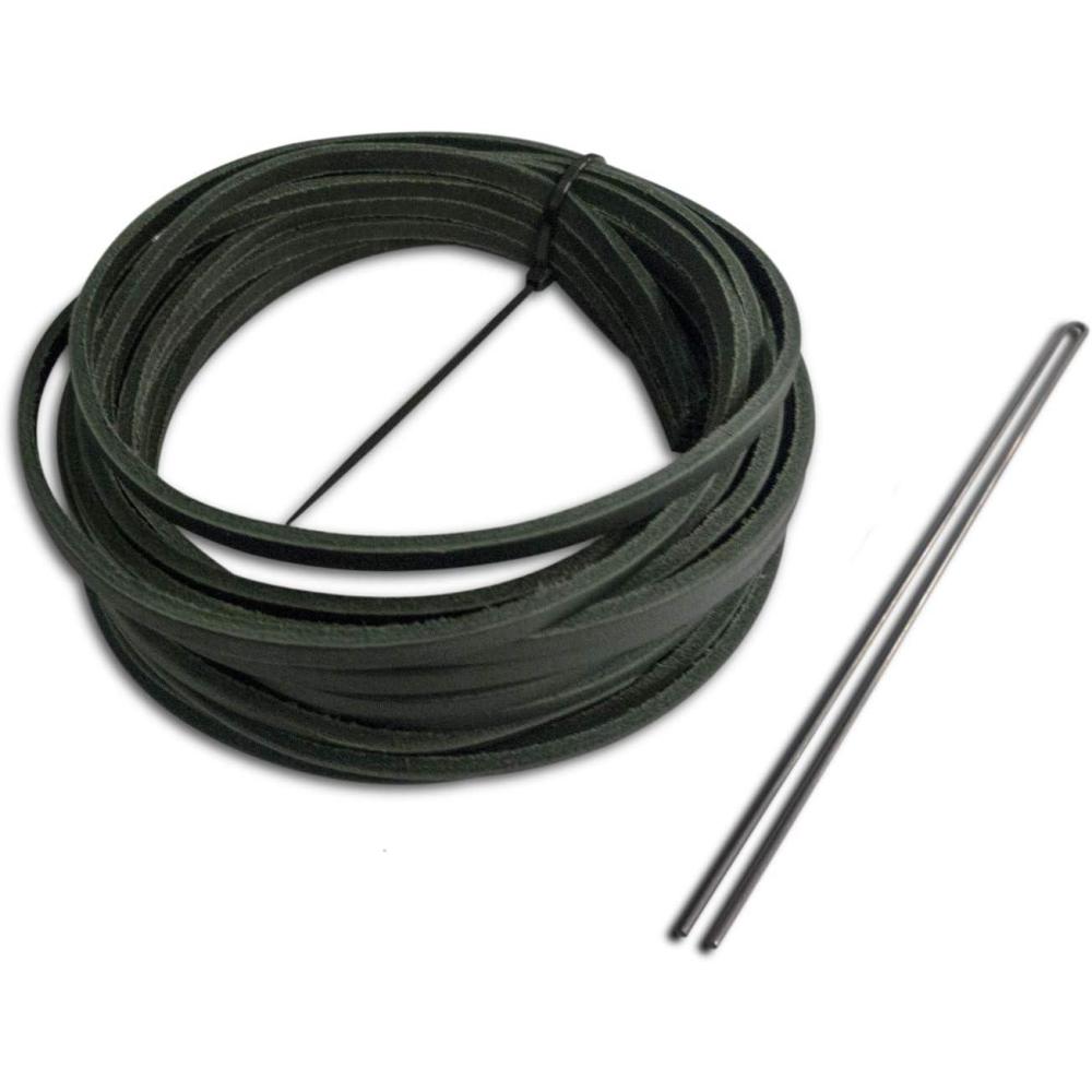 imageRawlings  Glove RELACE Pack  BaseballSoftball  4 pcs Standard 316quot X 72quot Lace with Lacing Tool  Multiple ColorsDark Green