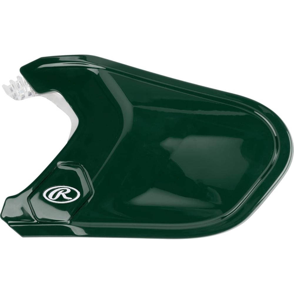 imageRawlings  MACH Adjust Face Guard  Adjustable Extension Piece  Fits Mach Series Helmets  Gloss LHB ampamp RHB OptionsDark Green