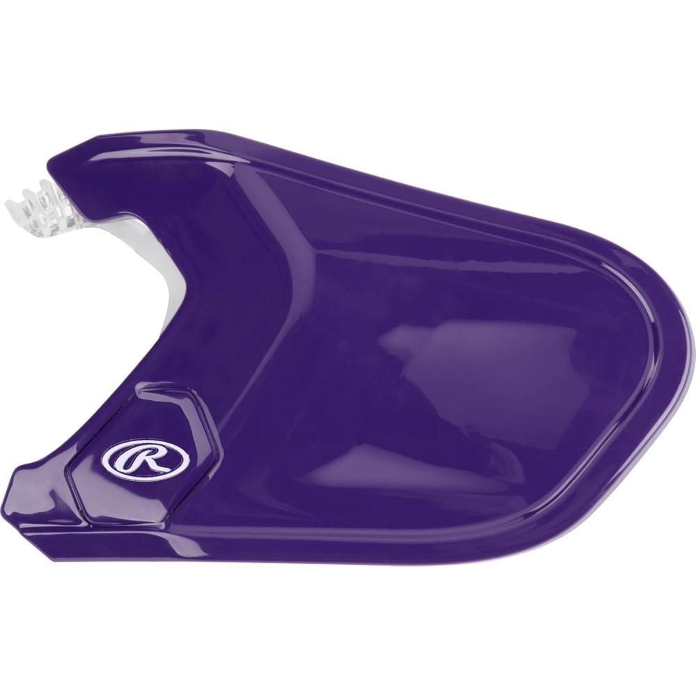 imageRawlings  MACH Adjust Face Guard  Adjustable Extension Piece  Fits Mach Series Helmets  Gloss LHB ampamp RHB OptionsPurple