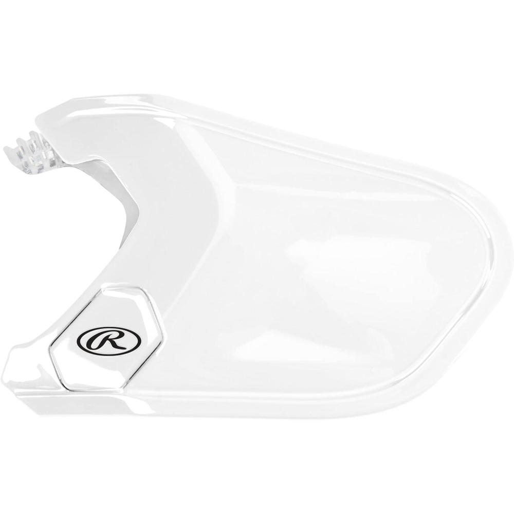 imageRawlings  MACH Adjust Face Guard  Adjustable Extension Piece  Fits Mach Series Helmets  Gloss LHB ampamp RHB OptionsWhite