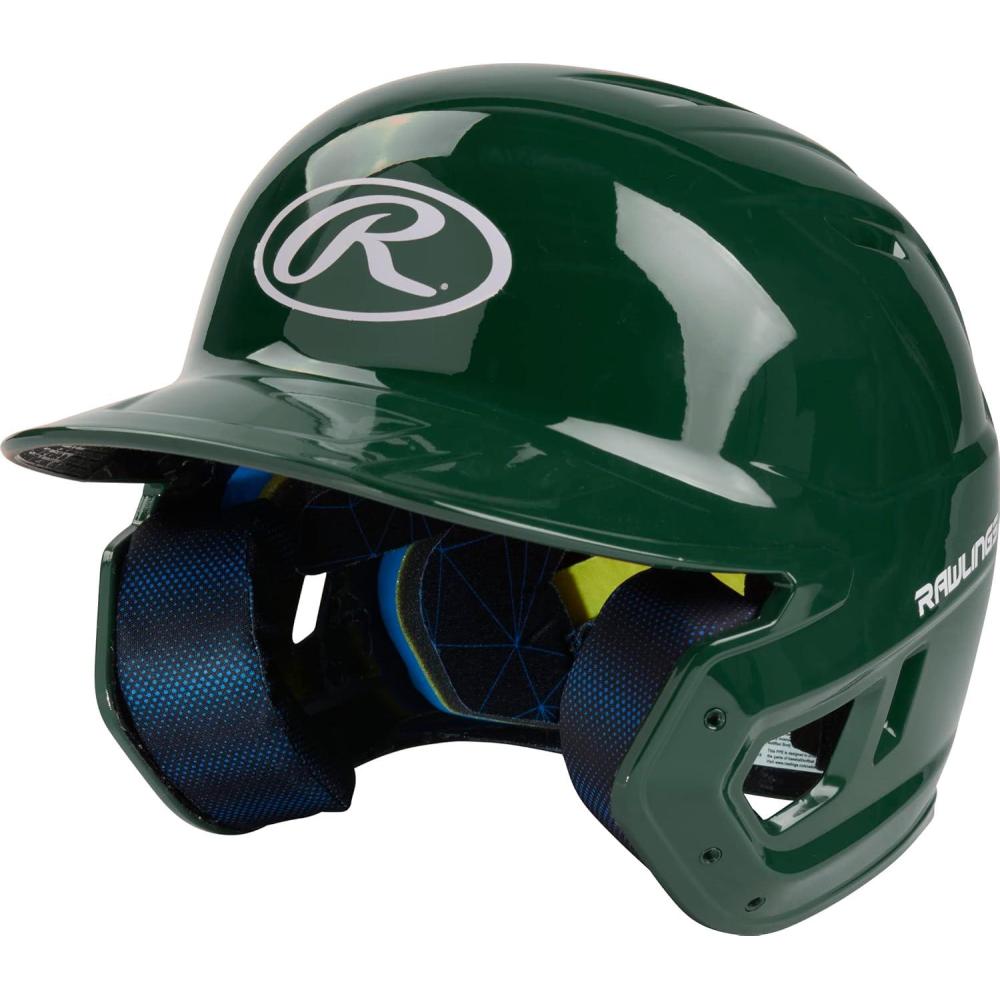 imageRawlings  MACH Baseball Batting Helmet  Gloss  JR ampamp SR Sizes  Multiple ColorsGloss Dark Green