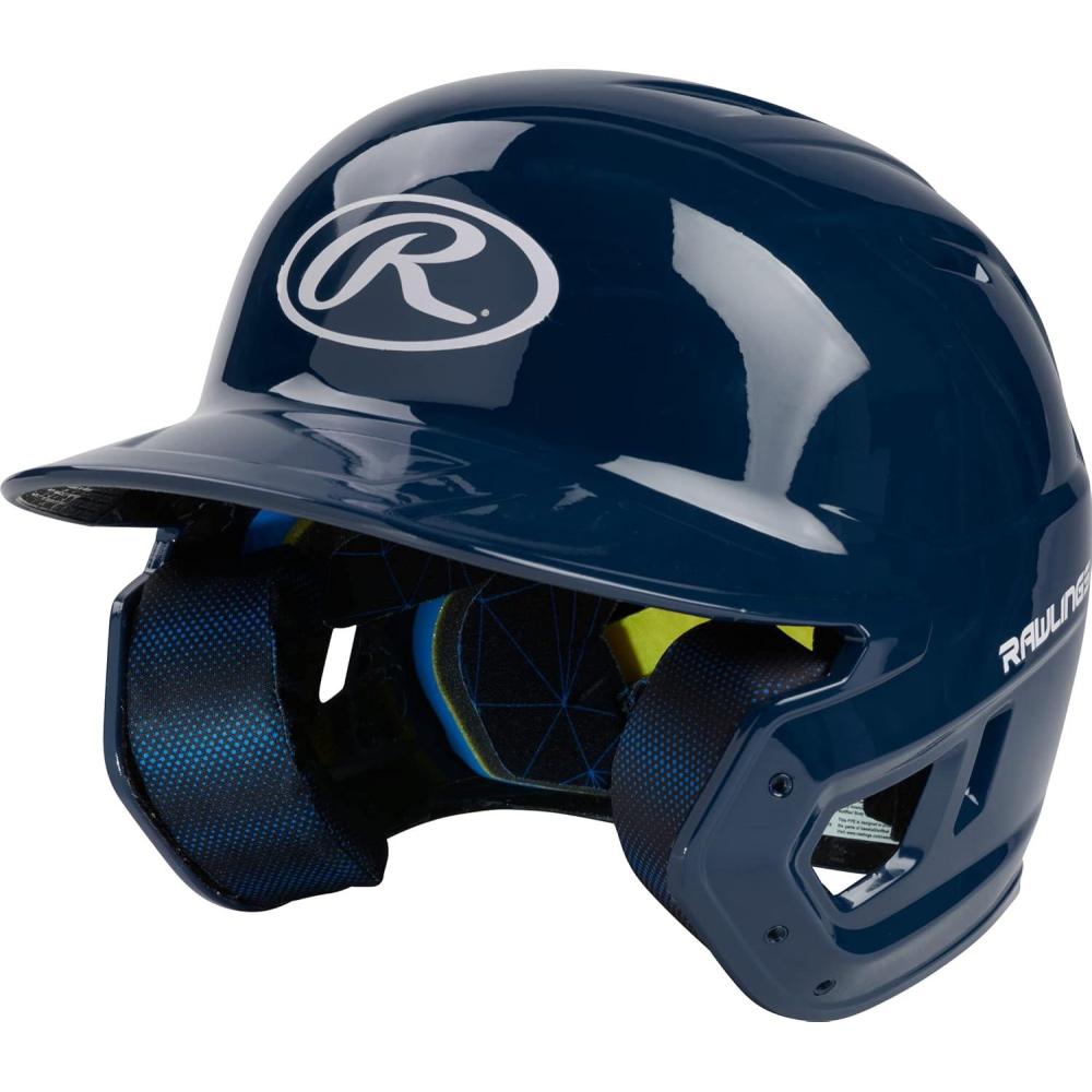imageRawlings  MACH Baseball Batting Helmet  Gloss  JR ampamp SR Sizes  Multiple ColorsGloss Navy