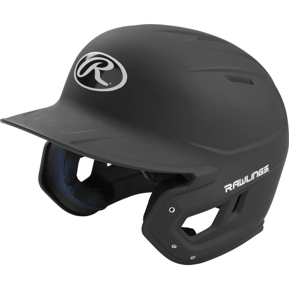 imageRawlings  MACH Baseball Batting Helmet  Matte  JR ampamp SR Sizes  Multiple ColorsMatte Black