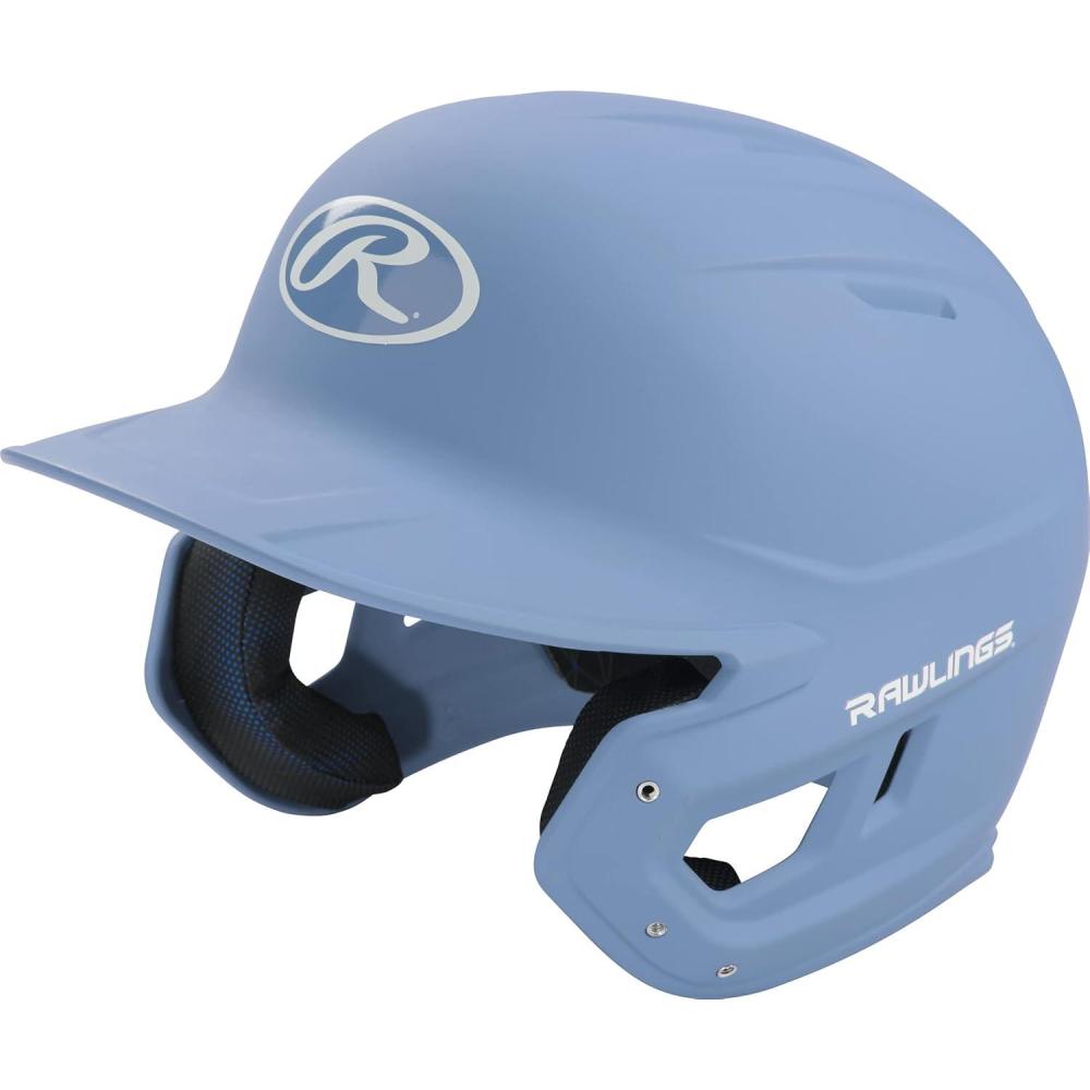 imageRawlings  MACH Baseball Batting Helmet  Matte  JR ampamp SR Sizes  Multiple ColorsMatte Carolina Blue